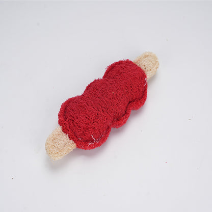 Give Your Pet Joy, Even When You're Away!--Natural Loofah Catnip Pet Toys Buy 2 get 1